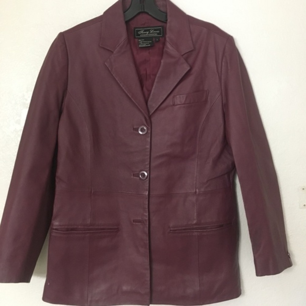 Jerry Lewis 100% Leather Jacket - image 1